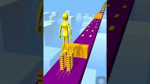 Skater stacker level thirty two completed successfully | game playing in iPhone