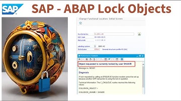 Lock Objects in SAP ABAP with example and Live Demo