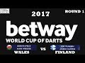 World cup of darts 2017 1080p  round 1 8of16 wales vs finland