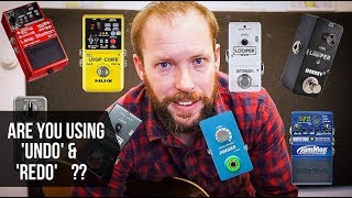 Using Undo And Redo On A Single Loop Pedal