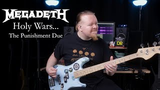 Megadeth – Holy Wars... The Punishment Due | Bass Cover