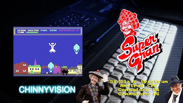 ChinnyVision - Ep 353 - Super Gran - Spectrum, Amstrad CPC, Commodore 64, Commodore 16
