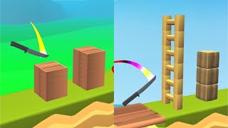 Knife Jump! Very Satisfying And Relaxing ASMR Slicing Game screenshot 4