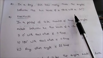 In a day, for how many times the angles between the two hands of a clock will be 36 degrees?
