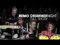 Remo Drummer Night FULL SHOW with: Simon Phillips, Thomas Lang, Tommy Aldridge and JR Robinson