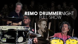 Remo Drummer Night FULL SHOW with: Simon Phillips, Thomas Lang, Tommy Aldridge and JR Robinson