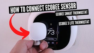 How To Connect Ecobee Sensor (Ecobee SmartSensor)