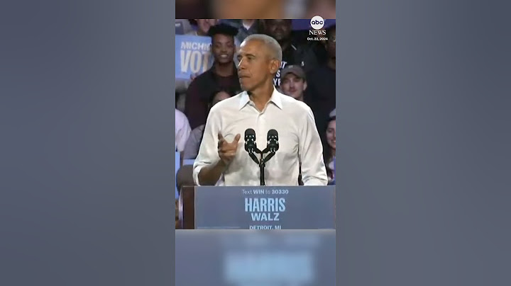 Eminem introduces Barack Obama at Kamala Harris rally in Detroit