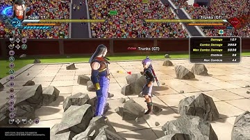 SUPER 17 UNSTOPPABLE STAMINA BREAK COMBO!!!! Xenoverse 2