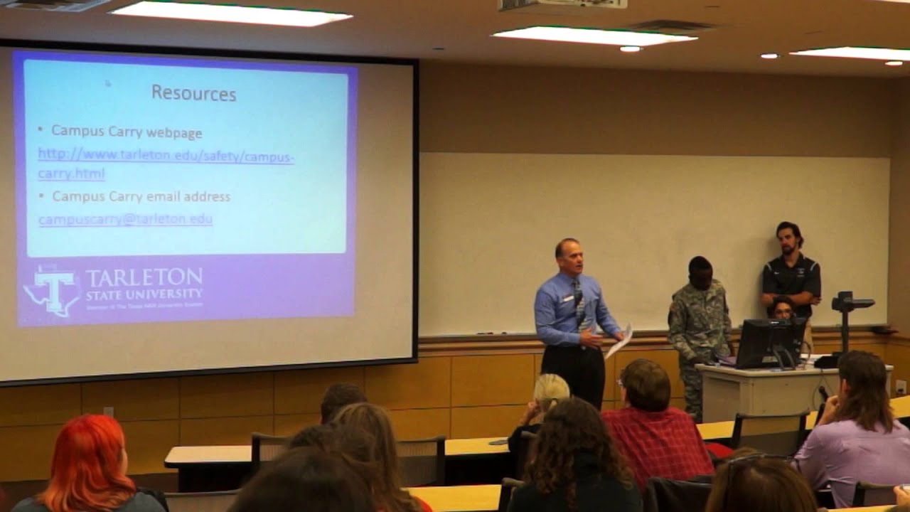 Campus Carry Open Forum 11-18-15