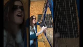 Valhalla calling with harp and voice