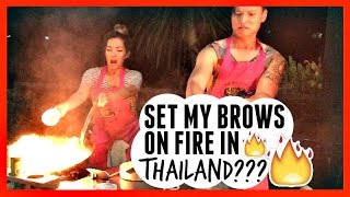 SET MY BROWS ON FIRE???
