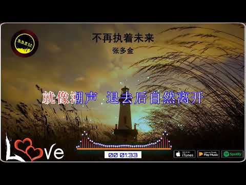 2026華語網絡流行音樂 ||《不再執著未來》|| 張多金 || 動態歌詞