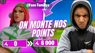 FORTNITE ARENE TRIOS 10K POINTS PUIS PP AVEC LES ABONNES 