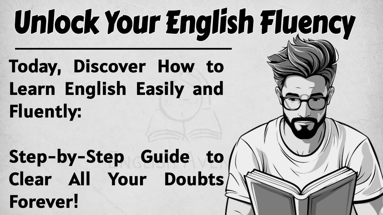 Outline Video Unlock Your English Fluency - Your Path To English Fluency || Graded Reader || Improve Your English✅