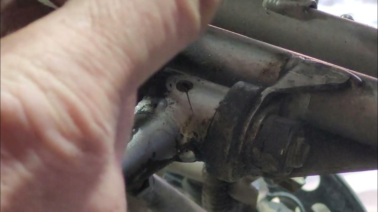 Yamaha Raptor broken grease fitting removal ATV. YouTube