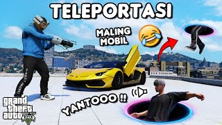 MALING MOBIL PAKE SENJATA TELEPORTASI - GTA 5 ROLEPLAY