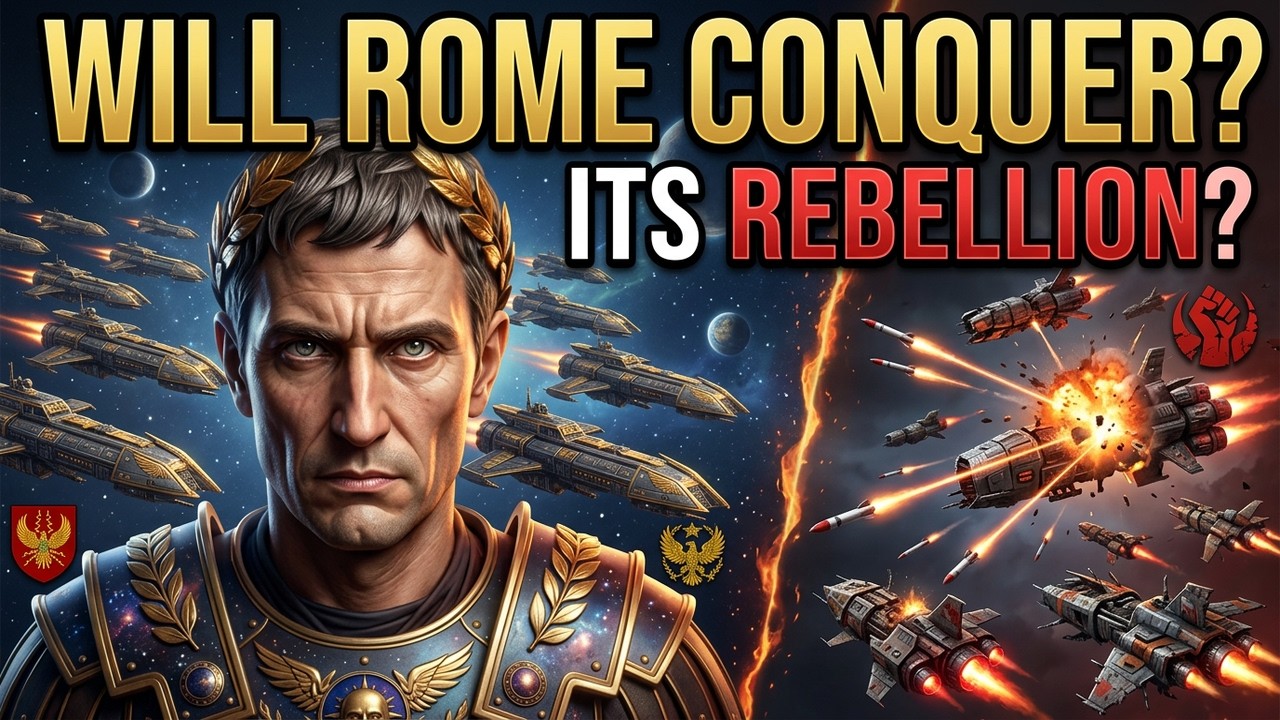 Stellaris Rome Stellaris 4.3: Will Rome CONQUER Its Own Rebellion? | Space Rome #3 ...