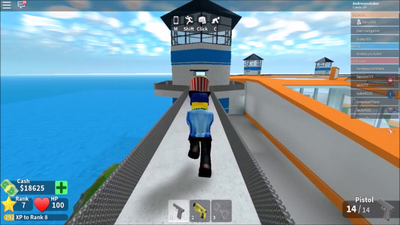 mi primera vez jugando superheroe en mad city de roblox by