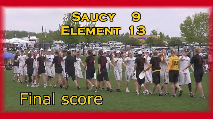 Saucy Nancy vs  Washington Element at 2011 Nationals