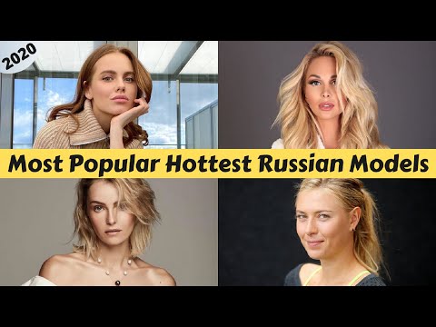 Video: 8 most famous Russian models