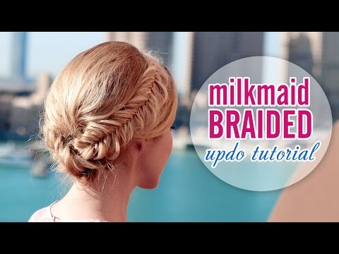 glammed-up-milkmaid-braid,-60s-look-★-wedding/prom-updo-hairstyle-for-long-hair-tutorial