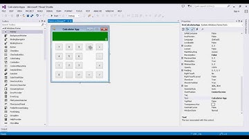 Beginning C# Tutorial 8 How to Make a Calculator in C# Windows Form Application