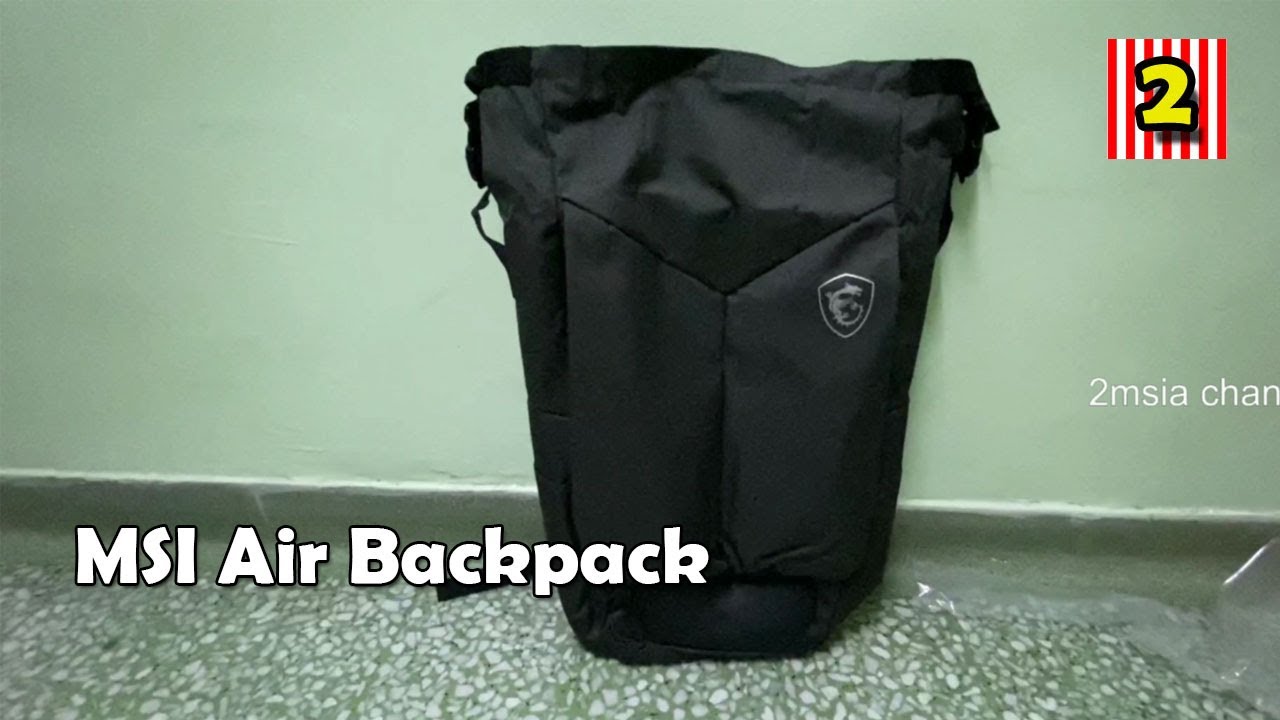 G34-N1XXX20-808 - MSI Essential Backpack - Snatcher