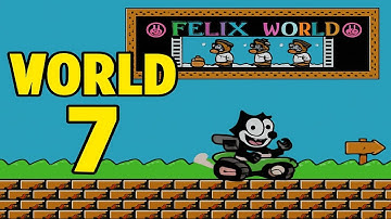 WORLD 7 | Felix the Cat | Walkthrough, Gameplay, No Commentary, NES