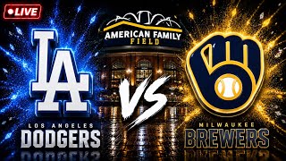 Los Angeles Dodgers vs Milwaukee Brewers MLB Live Stream