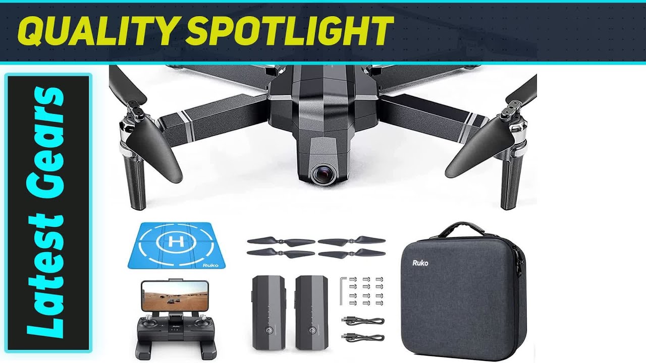 Ruko F11PRO: Amazing 60 Min Flight Time 4K Drone