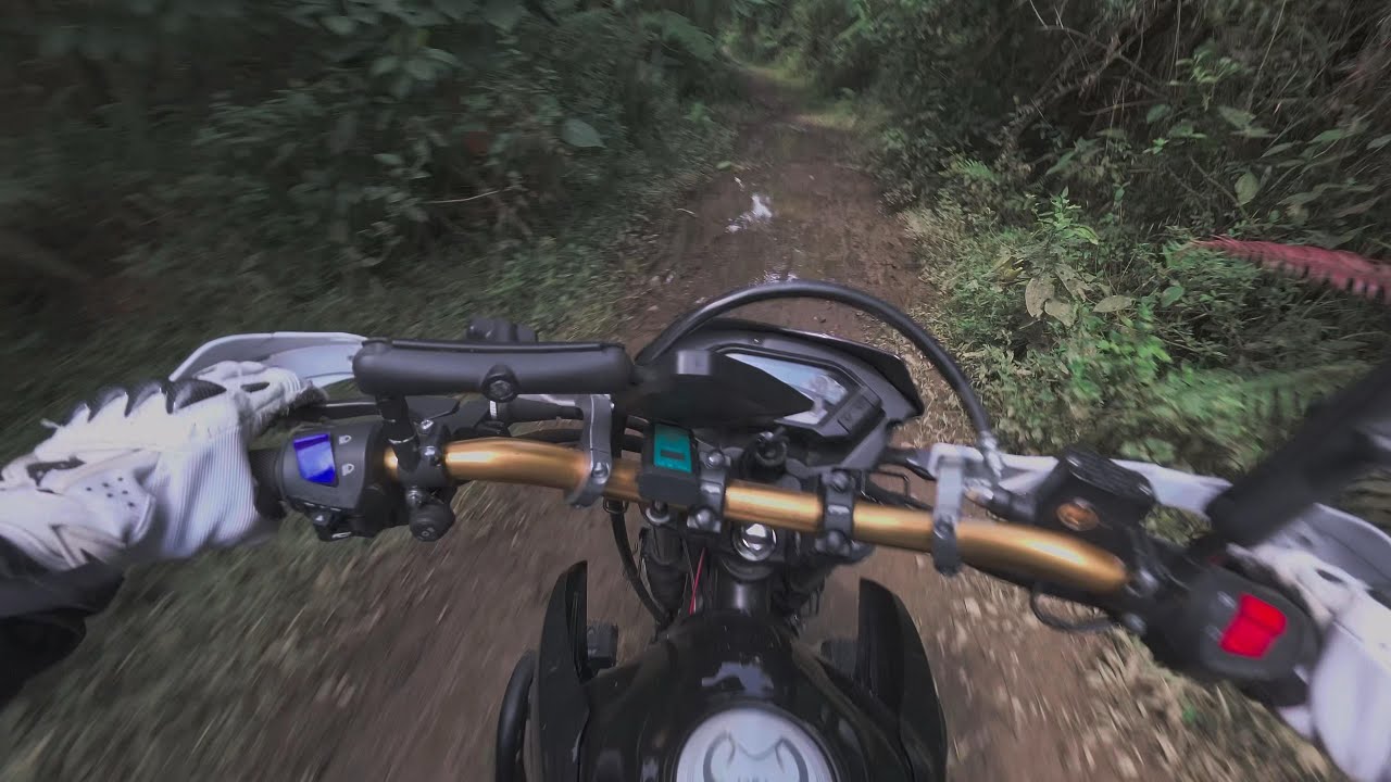 AKT TTR 200 Modified Off-Road POV | Pure Engine & Exhaust Sound ...