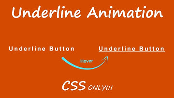 CSS Underline Hover Effect | CSS Animation