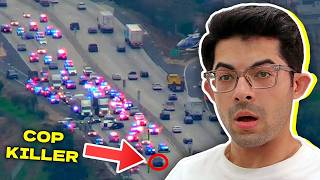 100 Officers Hunt Down Armed Cop Killer | Hasnaat Reacts
