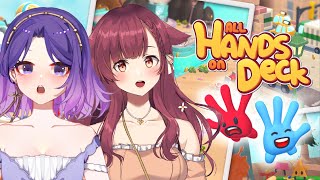 ✋ ALL HANDS ON DECK! ✋| New Co-Op Game First Play (Ft. @HiyoriMokami)