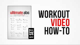 Ultimate Abs Workout [ How-To ] [ One Set ] by #DAREBEE