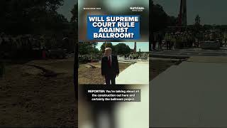 White House ballroom lawsuit should have NEVER been allowed: TRUMP