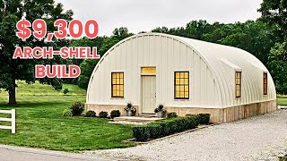 The $9,300 Tiny Home Shell That Outclasses Everything — My Quonset Home Tour