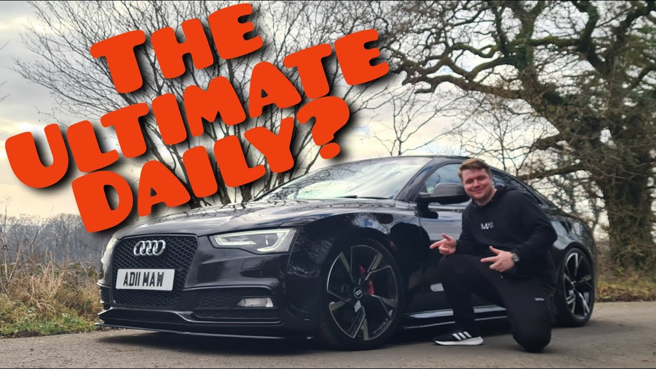 Audi A5 TDi мощностью 300 л.с. — идеальный ежедневный автомобиль? ***Прямотрубный***