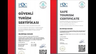 Güvenli Turizm Sertifikası - Hotel Selimpaşa Konağı - Covid-19 Tedbirleri