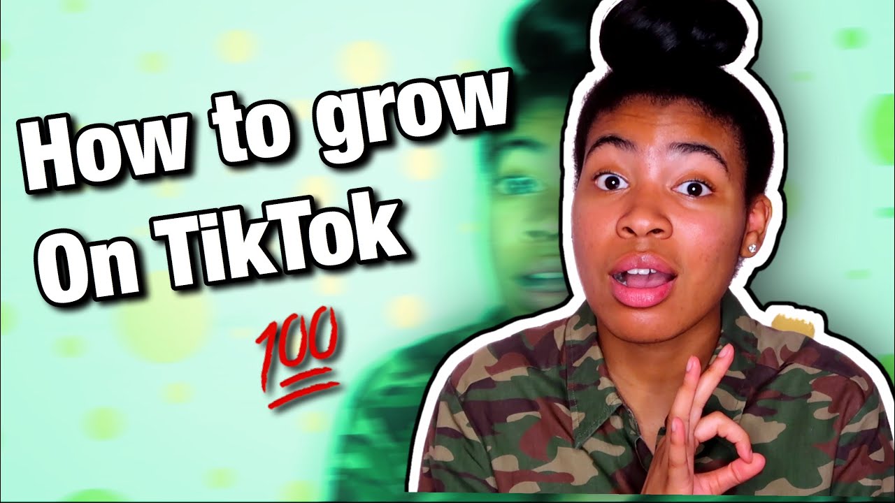 HOW TO GROW ON TIKTOK *2020* 