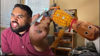 I Tried To Make Woody Talk, Again!
