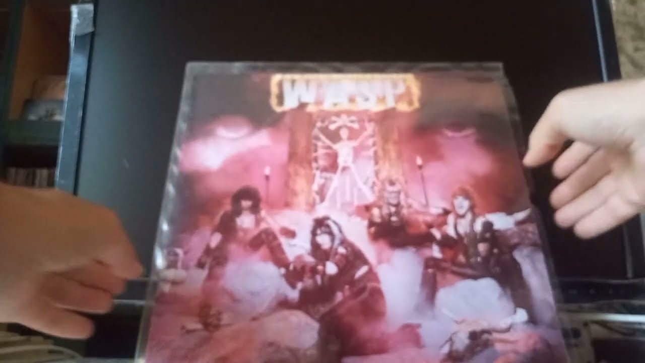 for sale W.A.S.P. Winged Assassins LP 1984 WASP 1st, debut. Very early pressing of the record. RARE