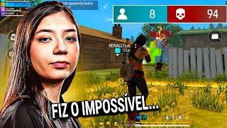 Deusa played the hardest matches in the Free Fire Guild War and this happened.