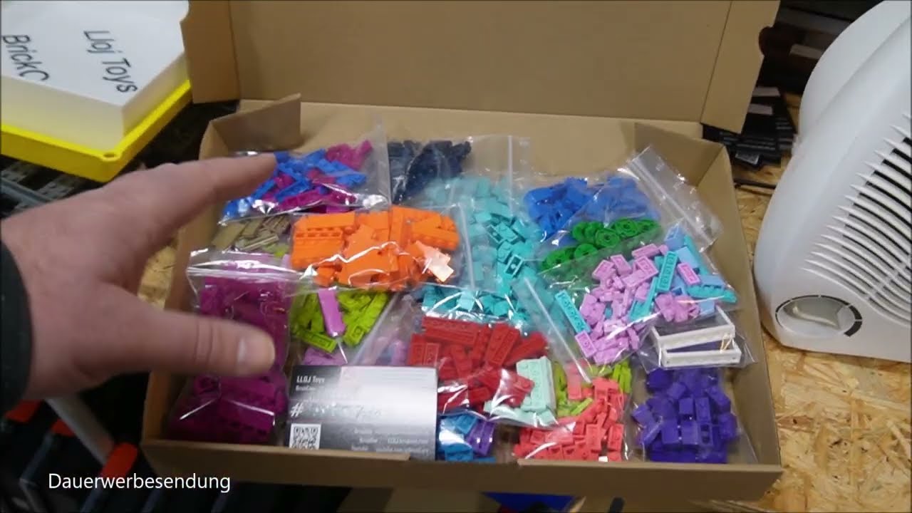 Mehr als 10.000 LEGO® Teile an einem Tag gezählt und verpackt 🥵 Jetzt ne 