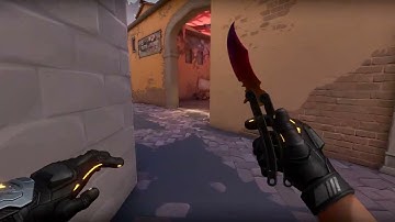 Valorant FADE Butterfly Knife