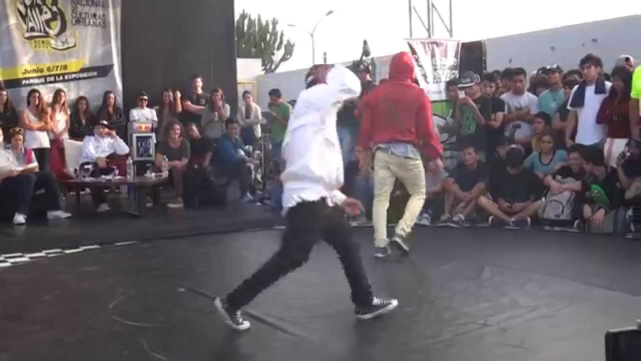 PURA CALLE BREAKDANCE RED BULL BC ONE  CYPHER PERU LIMA VS PIEDRITA - 2014