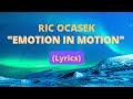 [LYRICS VIDEO] RIC OCASEK - EMOTION IN MOTION #lyricvideo #lyricsvideo #thecars #80smusic