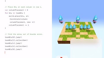 Fixing Array Out of Bounds - Swift Playgrounds