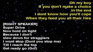 Super Driver English Full Versionlyrics - Christina Vee